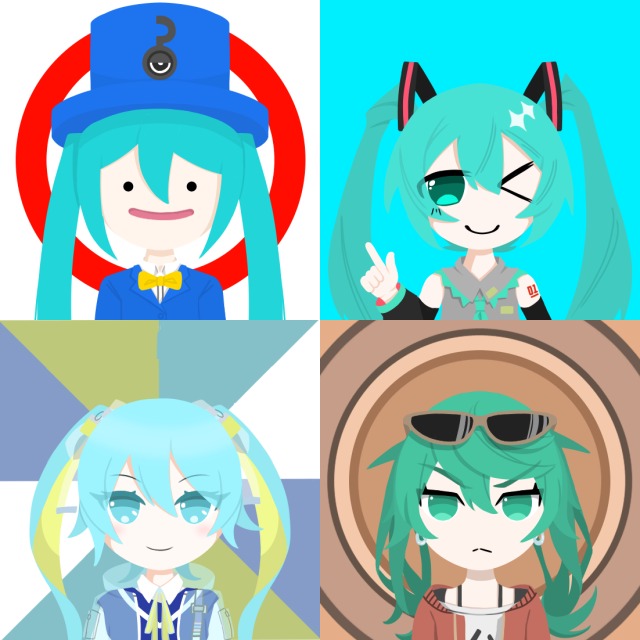 主線無しイラスト