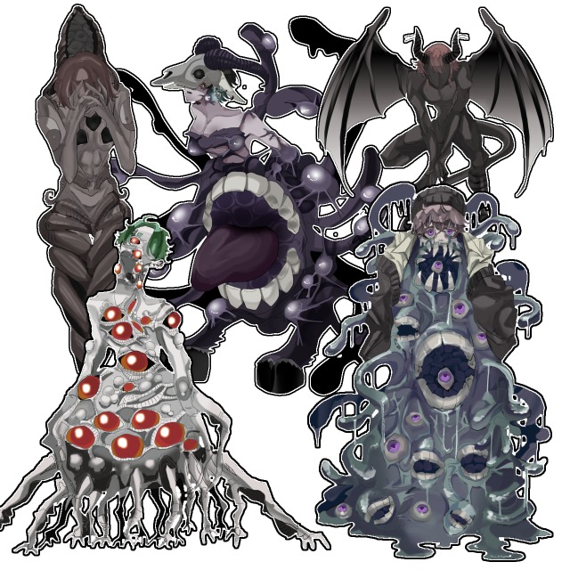 クリーチャーイラスト