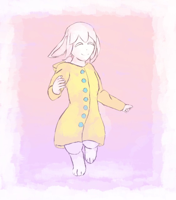 水彩風キャラ＆背景イラスト　その１