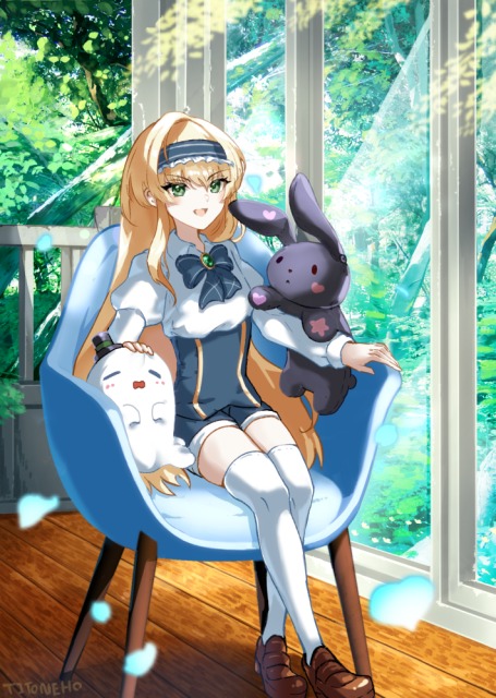 背景付きキャラクターイラスト(キャラ単体)