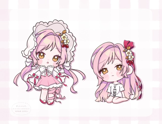 2頭身SDご依頼絵 Bタイプ