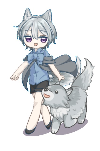 デフォルメ全身+大物