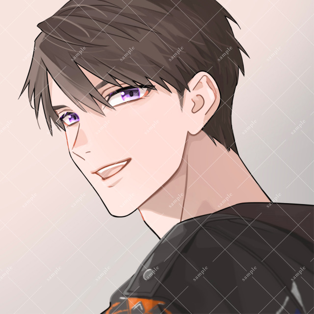 絵柄サンプル（男性）