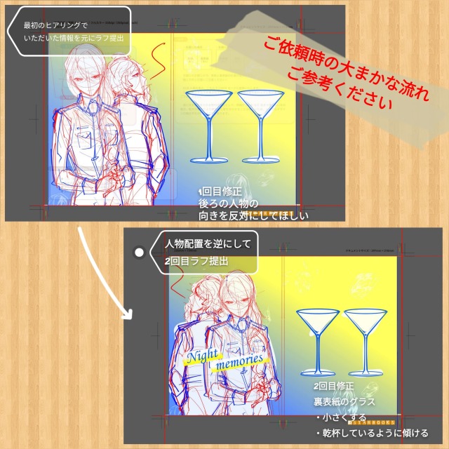 ご依頼時の大まかな流れ