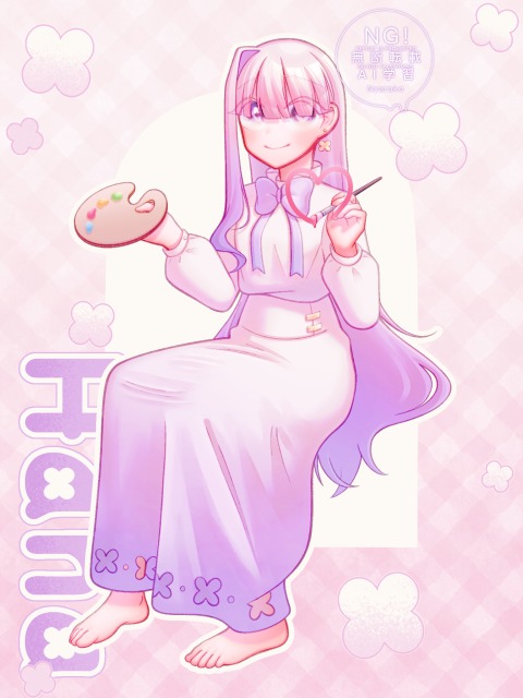 等身キャラ（背景あり）