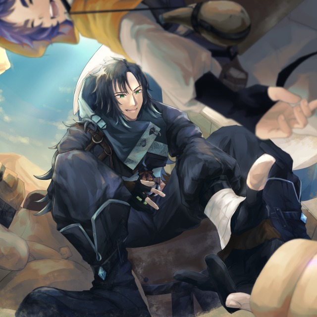 ゲームスチル風イラスト