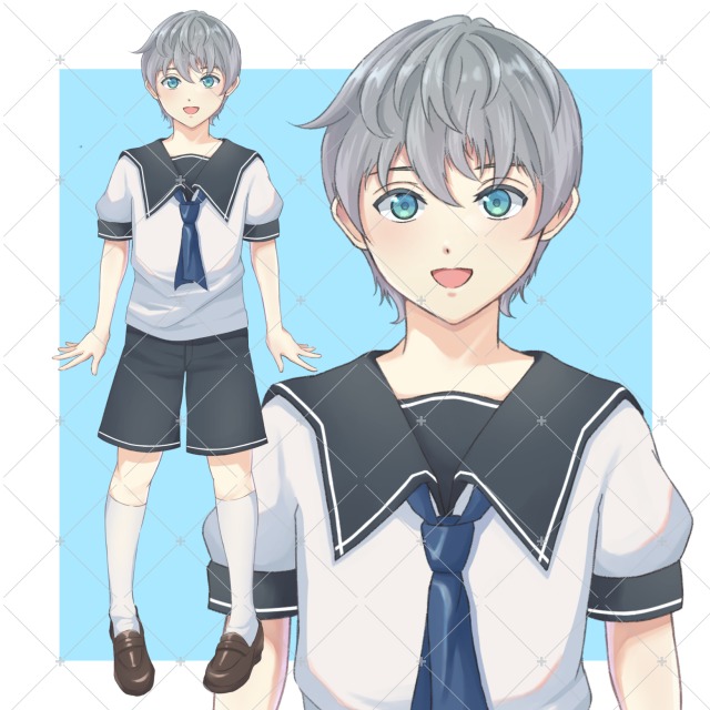 オリジナル作品　立ち絵