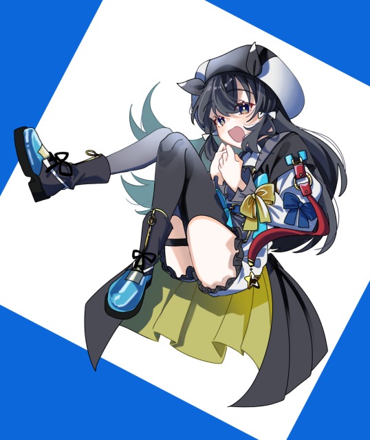 ポーズありイラスト