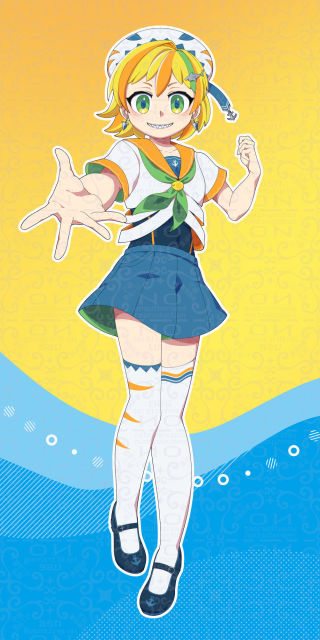 【IRIAM用】自主制作キャラクター立ち絵＋表情差分
