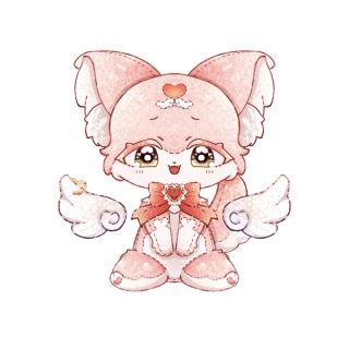 ぬいぐるみ風ミニキャライラスト