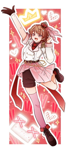 キラキラ立ち絵イラスト