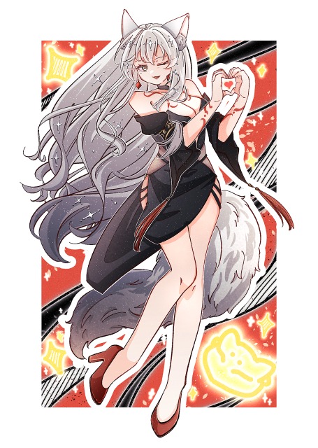 キラキラ立ち絵イラスト