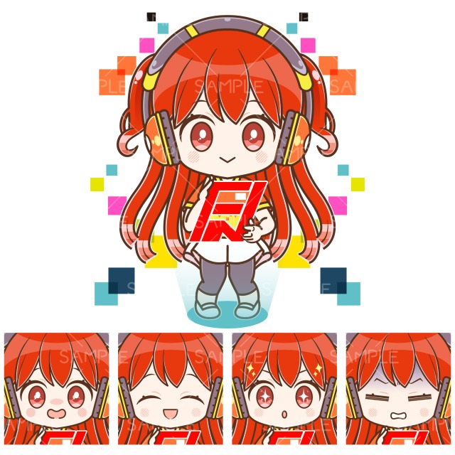 ミニキャラサンプル