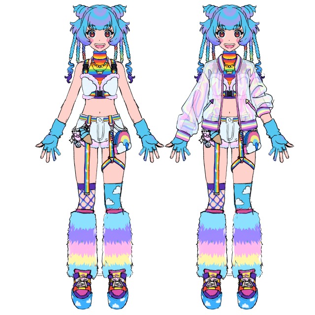 キャラデザラフ