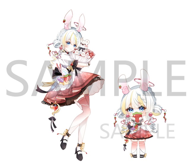 お任せイラスト作例