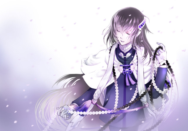 花の散る（数珠丸さん）