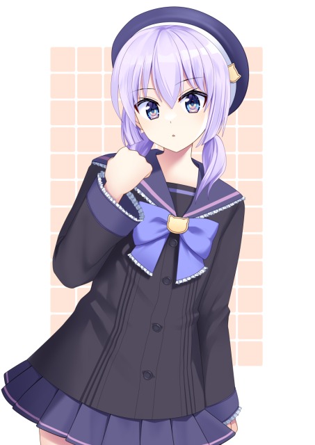 お尻から上立ち絵