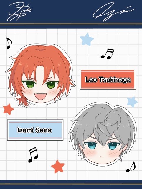 ステッカー風イラスト