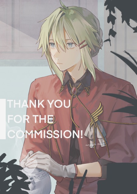 青年キャラクターイラストのサンプル