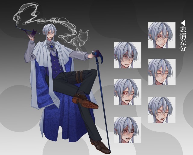 TRPG 立ち絵表情一覧