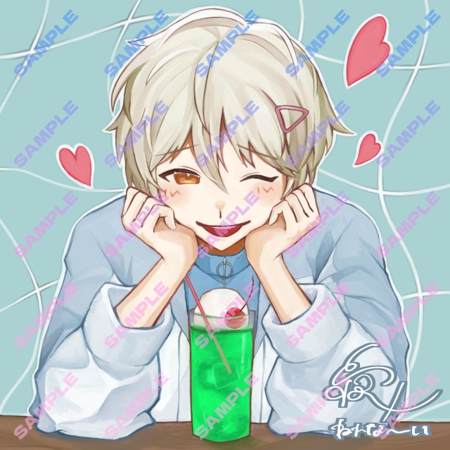 通常イラスト（友人宛て）