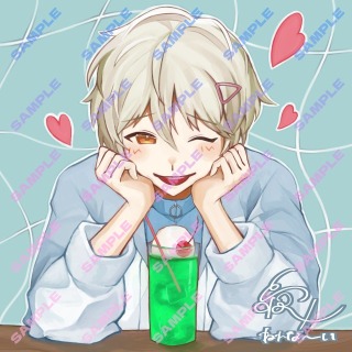 通常イラスト（友人宛て）