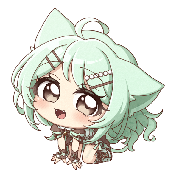 創作うちの子みんといろのねこちゃ