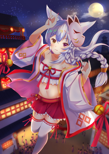 夜を駆ける妖狐