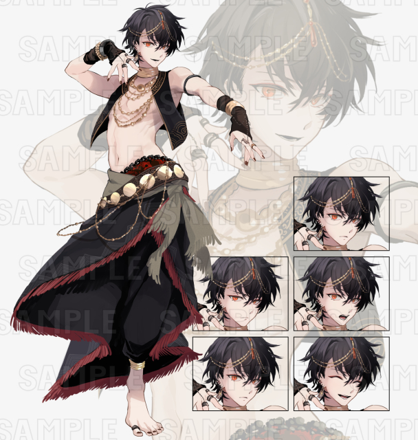 TRPGの立ち絵のご依頼