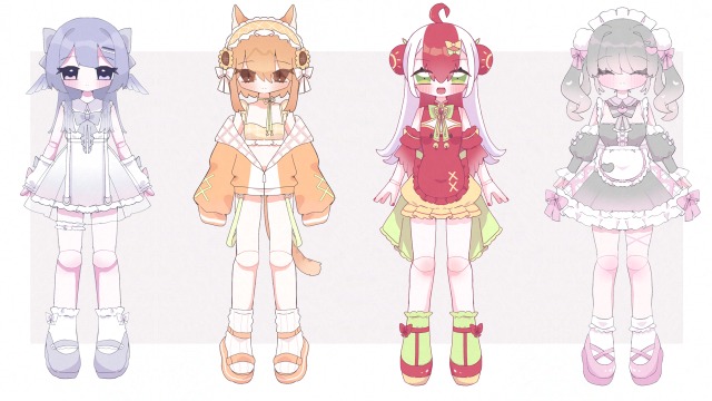 キャラクターデザインまとめ