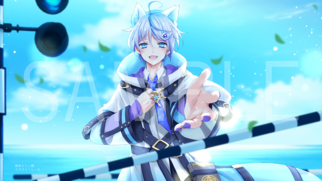 稀希ケミィ様　歌ってみた用イラスト