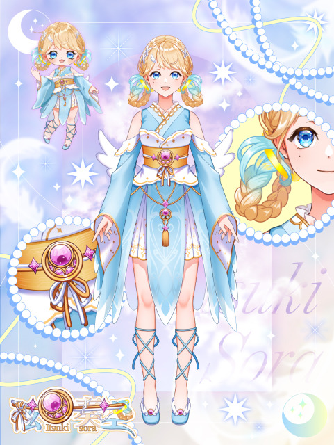 配信者・Vtuber様向け宣伝画像・自己紹介画像