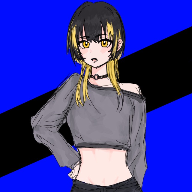 キャラクターデザインラフ