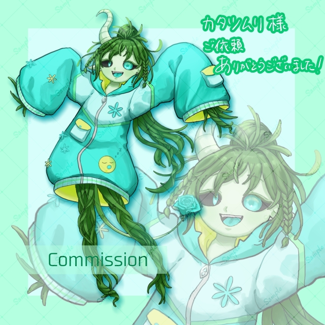 カタツムリ様ご依頼TRPG立ち絵