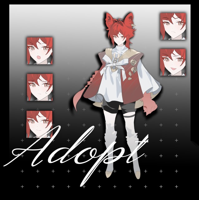 ファンタジー衣装ケモ耳少年