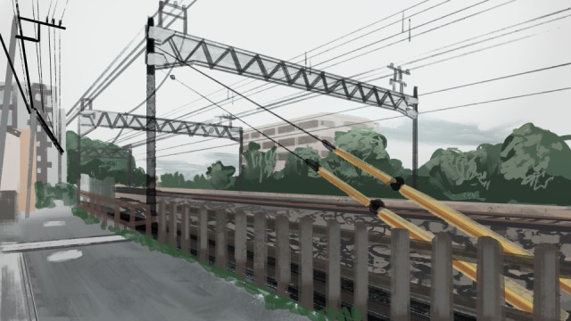 背景、背景込みキャラクター