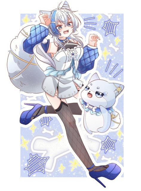 キラキラ立ち絵イラスト