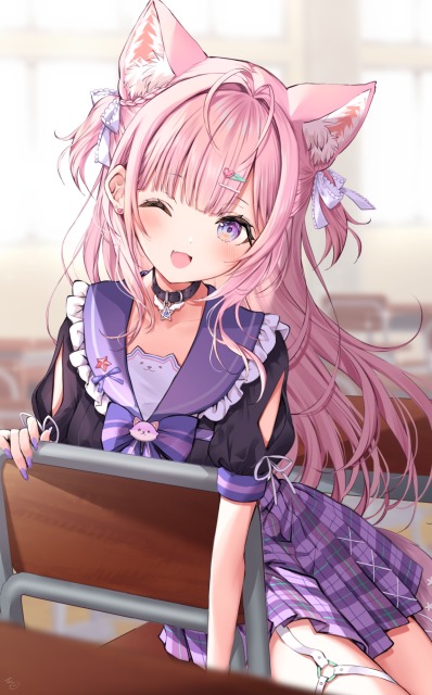 一枚絵イラスト