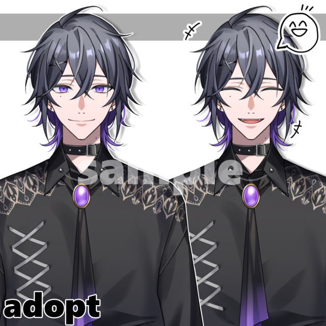 立ち絵SAMPLE【キャラ販売出品済み】