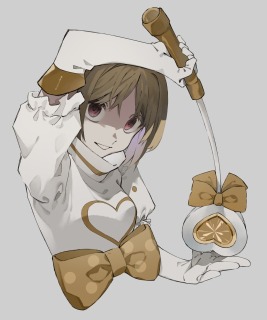 バストアップの参考イラスト