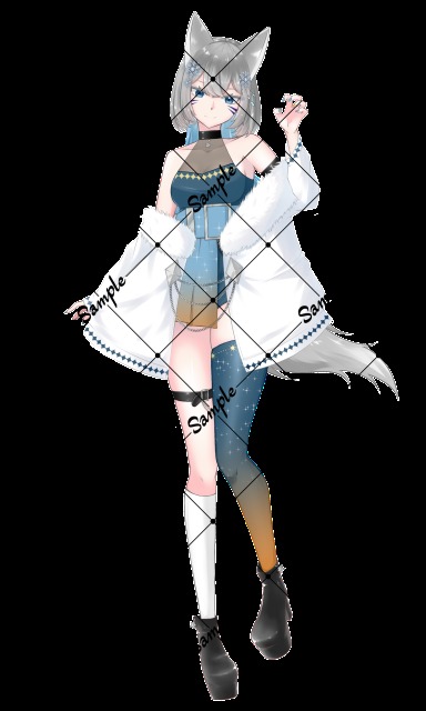 キャラデザ～Live2Dモデリング【ノーレ様】