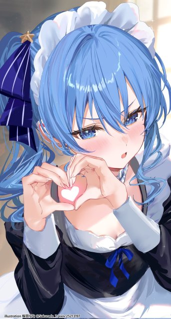 縦長一枚絵（腰上）