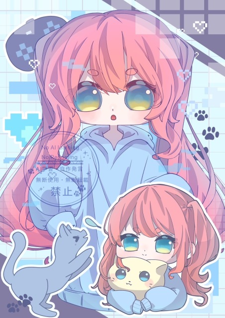 猫とツインテール