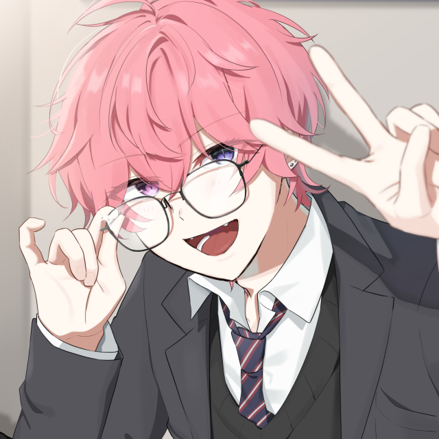 【オリジナルキャラクターイラスト】ピース✌️