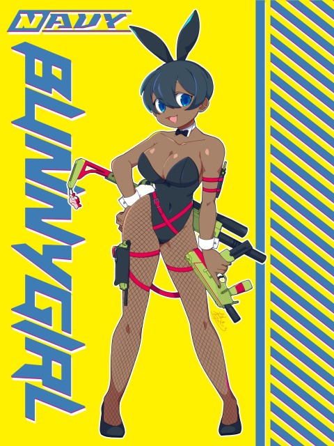 戦うバニーガール：NAVY