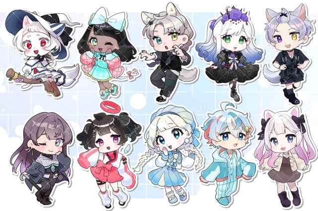 デフォルメキャライラスト