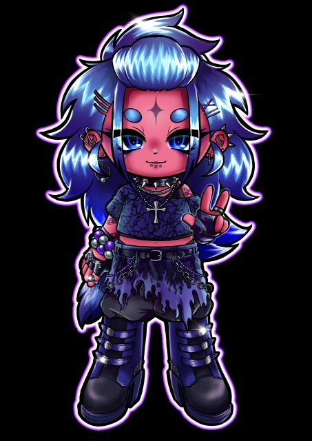 デフォルメバンドマン風男の子