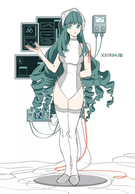 お嬢様型アンドロイド「X30894J型」