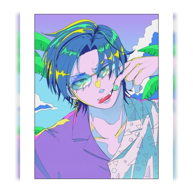 ニューレトロ風イラスト