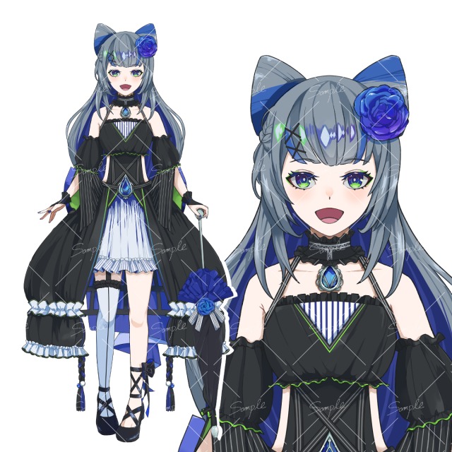 【IRIAM対応】立ち絵サンプル